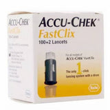 Lancet Accu-Chek  FastClix Lancet Needle Multiple Depth Settings Track System Count of 1224 By Accu-Chek