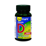 Sunmark Vitamin D3 Softgels 100 Softgels By Sunmark