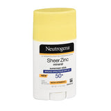 Neutrogena Sheer Zinc Mineral Sunscreen Stick SPF 50+ 1.5 Oz By Aveeno