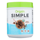 Organic Simple Plant Protein Creamy Chocolate 1.25 lbs by Orgain