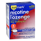 Nicotine Lozenge Cinnamon Falvor 72 Lozenges by Sunmark