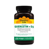 Quercetin + D3 90 Caps By Country Life
