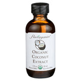 Organic coconut Extract 2 Oz by Flavorganics