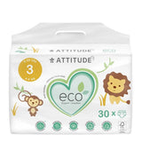 Baby Diapers Midi Size 3 30 Count by Attitude