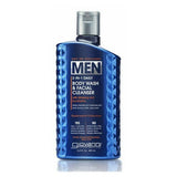 2 In 1 Face & Body Wash Cedarwood 16.9 Oz by Giovanni Cosmetics