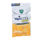 Vicks VapoCool Severe Menthol Oral Anesthetic Drops Honey Lemon Chill 18 Count By Crest