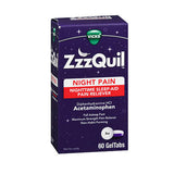 Vicks ZzzQuil Night Pain GelTabs 60정 By Crest