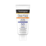 Neutrogena Clear Face Breakout Free Oil-Free Sunscreen SPF 50 3 Oz By Neutrogena