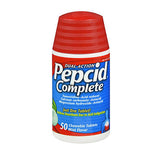 Pepcid Complete Chewable Tablets Mint Flavor 50 Tabs By Neutrogena