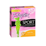 Sport Tampons Plastic Applicators  Super Plus Absorbency 18 Count By Schick