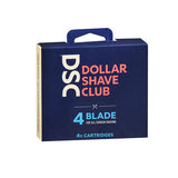4 Blade Cartridges 4 Count By Dollar Shave Club