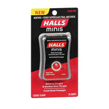 Minis Menthol Cough Suppressant & Oral Anesthetic Sugar Free 24 Drops By Halls