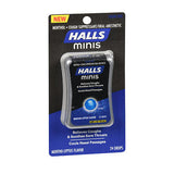 Mini Menthol Cough Suppressant & Oral Anesthetic 24 Drops By Halls