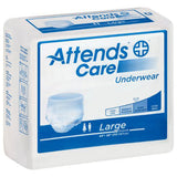 Attends Care Adult Moderate Absorbent Underwear Large White Bag of 25 by Attends