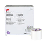 3M Durapore Silk-Like Cloth Medical Tape 1 Inch x 1-1/2 Yard White Box of 100 by 3M