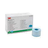 3M Micropore S Silicone Medical Tape 1 Inch x 5-1/2 Yard Blue Box of 12 by 3M
