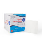 Dynarex Sterile Gauze Sponge 4 x 4 Inch 1 Box by Dynarex