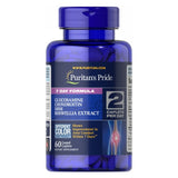 7 Day Formula Joint Soother Glucosamine Chondroitin MSM & Boswellia 60 Caplets by Puritan's Pride