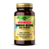 SFP Ginkgo Biloba Leaf Extract Vegetable Capsules 180 V Caps by Solgar