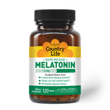 Melatonin (Rapid Release) 120 Tabs By Country Life