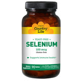 Selenium Yeast Free 180 Tabs By Country Life