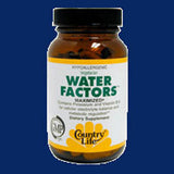 Water Factors (Formerly Known As Diuretic Factors) 60 Tabs By Country Life
