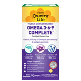 Ultra Omega 3-6-9 90 Softgel By Country Life