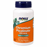 Chromium Picolinate 100 Caps By Now Foods
