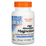 High Absorption Magnesium 120 Tabs By Doctors Best