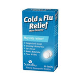 Cold And Flu Relief 60 Tabs By NatraBio