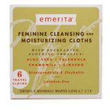 Feminine Cloth Clean and Moist 6 Cloths by Emerita