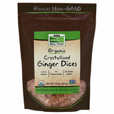 Ginger Dices Crystallized 1 lb By Now Foods
