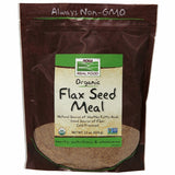 Flax Seed Organic Meal 22 oz By Now Foods