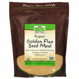Golden Flax Seed Organic Meal 22 oz By Now Foods
