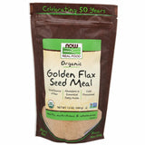 Golden Flax Seed Organic Meal 12 oz By Now Foods