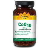 CoQ10 120 softgels By Country Life