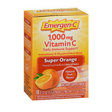 Emergen-C Vitamin C Drink Mix Supeer Orange 10 pkts By Alacer