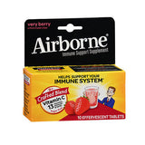 Airborne Effervescent Health Formula Very Berry 10 tabs By Airborne