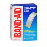 Band-Aid Tru-Stay Sheer Strips Bandages 모두 하나의 크기 각 40 Band-Aid