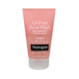 Neutrogena Oil-Free Acne Wash Foaming Scrub Pink Grapefruit 4.2 oz By Neutrogena