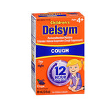 Delsym Childrens 12 Hour Cough Suppressant Liquid Grape-Flavored Grape Flavor 3 oz By Delsym