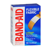 Band-Aid Flexible Fabric Adhesive Bandages All One Size 30 each By Band-Aid