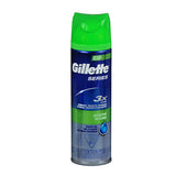 Gillette Series Shave Gel Sensitive Skin 7 oz By Gillette