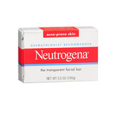 Neutrogena Facial Bar Acne Prone Skin Formula 3.5 oz By Neutrogena