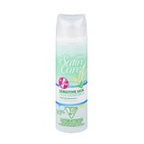 Gillette Satin Care Shave Gel Sensitive Skin 7 oz By Gillette