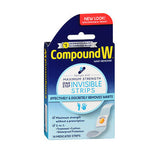 Compound W Maximum Strength Wart Remover One Step Invisible Medicated Strips 14 each By Med Tech Products