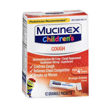 Mucinex Childrens Cough Mini-Melts Packets Orange Creme 12 each By Mucinex