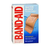 Band-Aid Tough-Strips 100% 방수 점착 반창고 초대형 각 10 Band-Aid