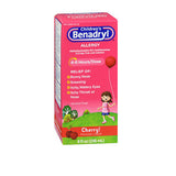 Benadryl Childrens Allergy Liquid Cherry 8 oz By Benadryl