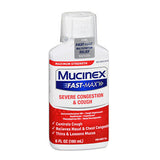 Mucinex Fast-Max Severe Congestion Cough Liquid Maximum Strength 6 oz By Mucinex